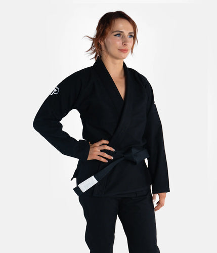 Kimono BJJ ( Gi) Progress Women´s Academy - Negro- CINTURON BLANCO INCLUIDO