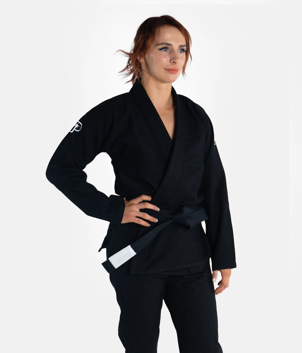 Kimono BJJ (GI) Progrès de l'Académie féminine - Black-White Belt inclus