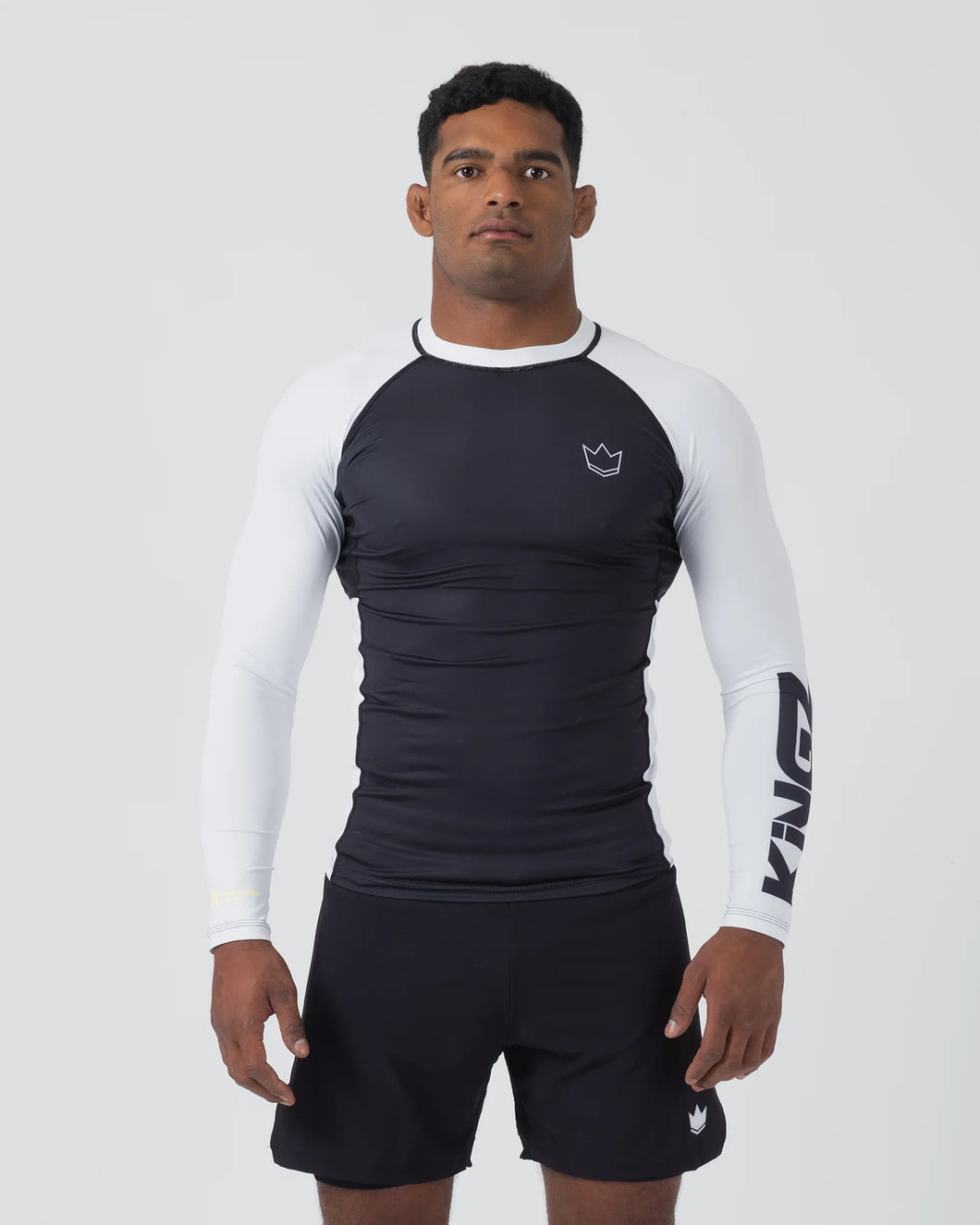 Rashguard Kingz Ranked Performance V2 Long Sleeve - Weiss