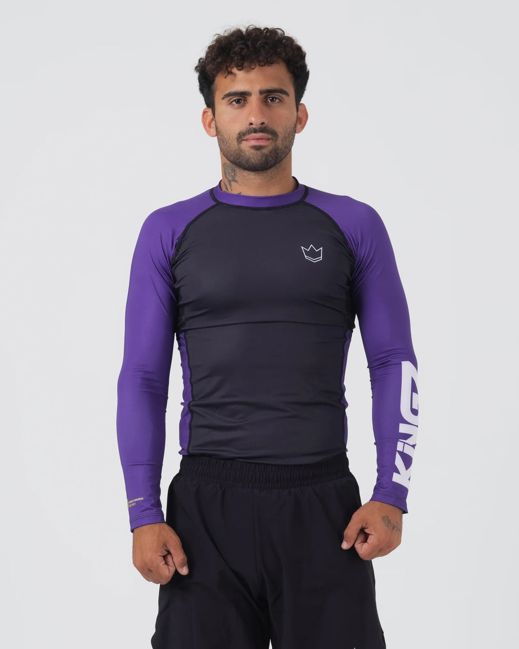 Rashguard Kingz Ranked Performance V2 Long Sleeve - Morado