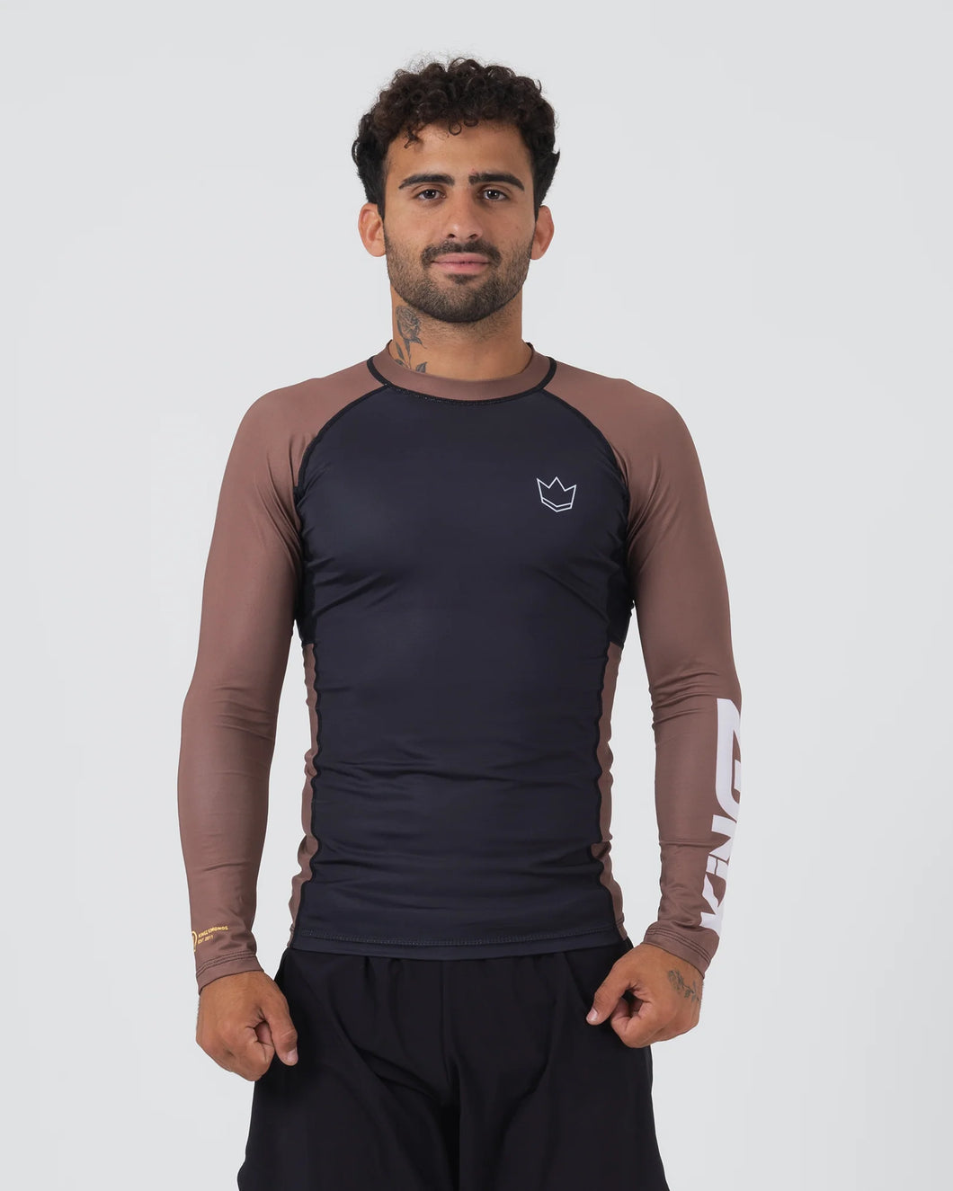 Rashguard Kingz Ranked Performance V2 Long Sleeve - Marron