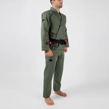 Cargar imagen en el visor de la galería, Kimono BJJ (Gi) Kingz Classic 3.0- 2024 Model- Verde Militar
