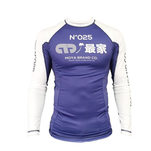 Rashguard Moya Brand Aventador Long Manga III - Bleu