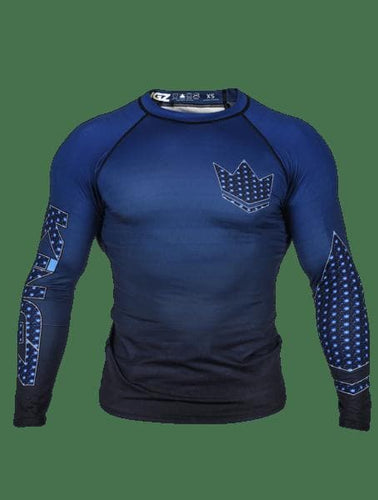 Rashguard Kingz Crown 3.0 Raked - Blue