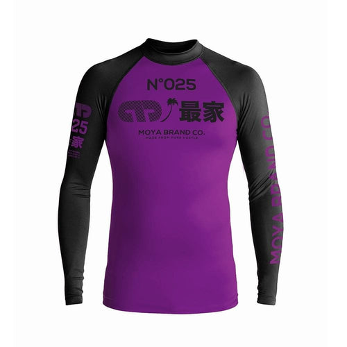 Rashguard Moya Brand Aventador à manches longues IV - Purple