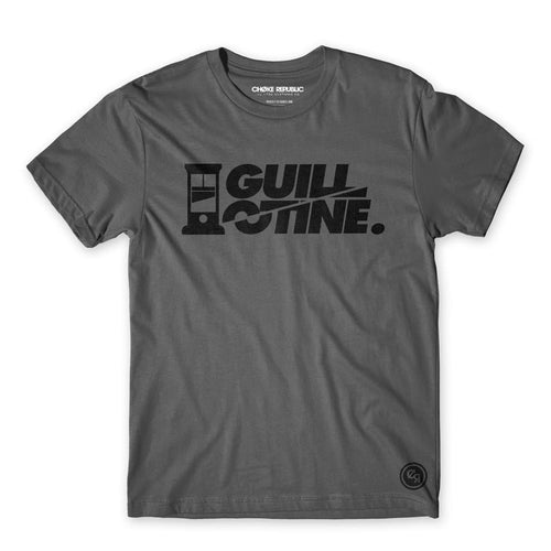 T-shirt gris-guillotine