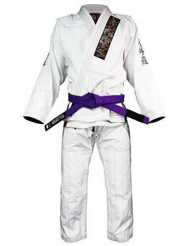 Kimono bjj (gi) bullterrier ashura - blanc