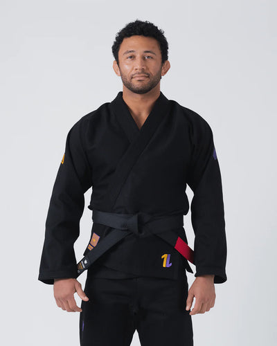 Kimono Bjj (Gi) Kingz der eine - die schwarze Ausgabe