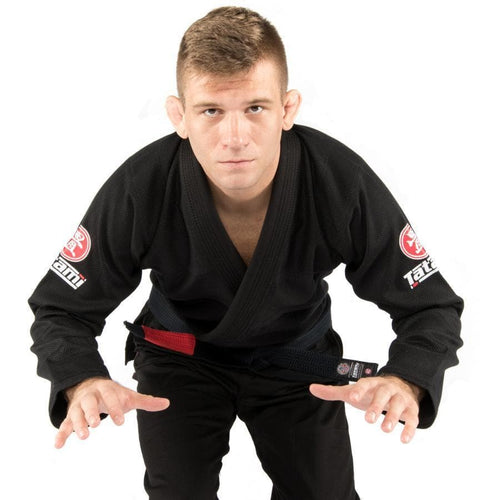 Kimono BJJ (GI) Tatami Nova Mínimo 2.0. - preto - cinturão branco incluído